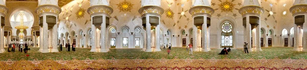 Interior Cebo Principal Salaat Shk Zayed Masjid —  Fotos de Stock