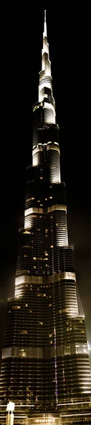 Kilátás Burj Khalifa Tower Hotel — Stock Fotó