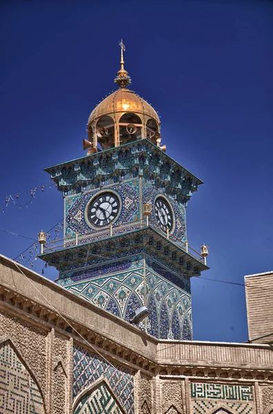 Original Klocktorn Kufa Masjid — Stockfoto