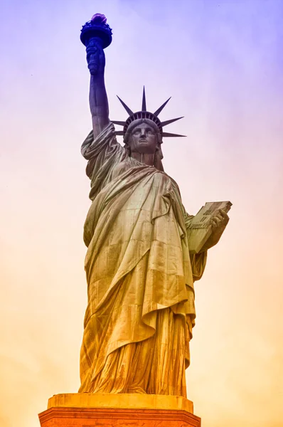 Estatua Libertad Ellis Island Nueva York — Foto de Stock