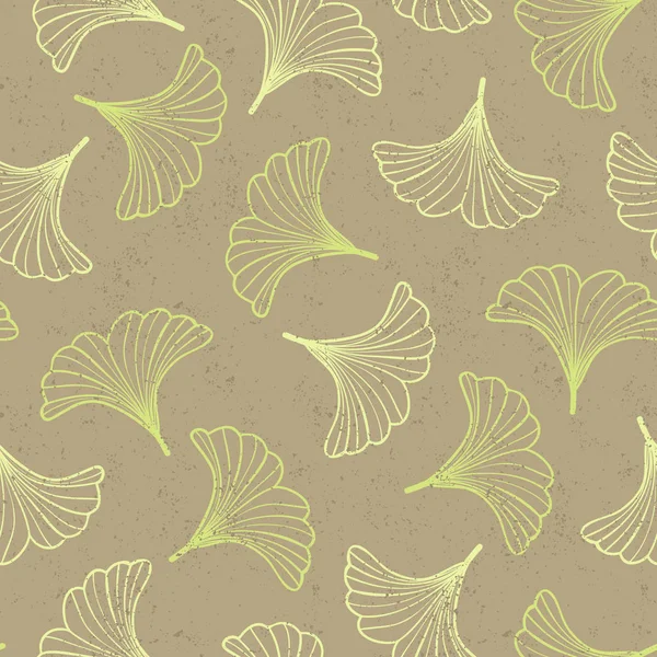 Modèle ginkgo. — Image vectorielle