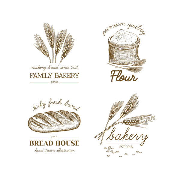 Bakery logos.