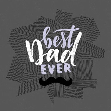 Babalar günü kartı..