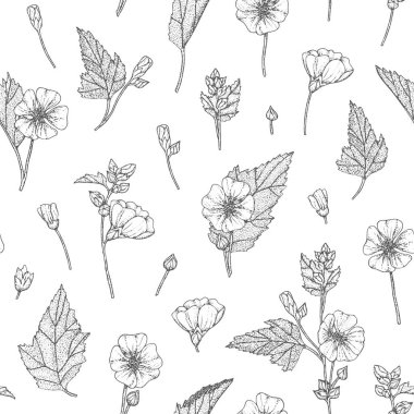 Adaçayı çiçeği deseni.