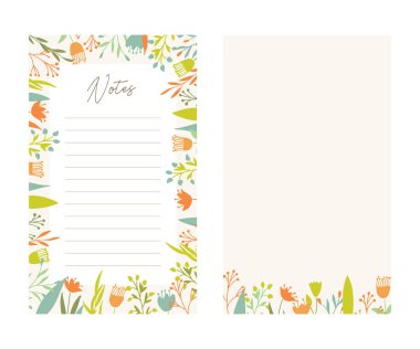 Vektör planlayıcı şablonları.