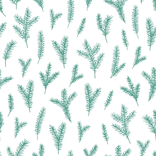 Spruce seamless pattern. — Stock Vector