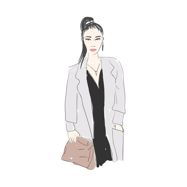 женщина иллюстрация
.