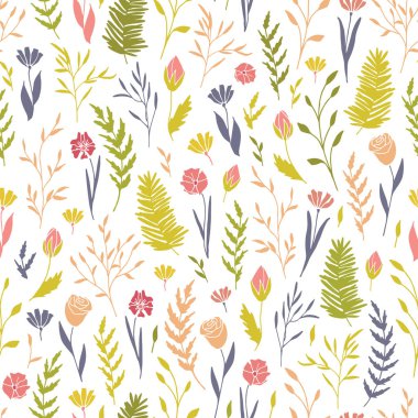 Kusursuz çiçek deseni.