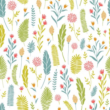 Kusursuz çiçek deseni.