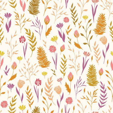 Kusursuz çiçek deseni.