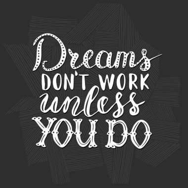 Inspirational Alıntı yazı.
