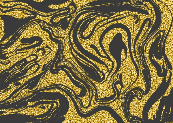 Marbre doré . — Image vectorielle