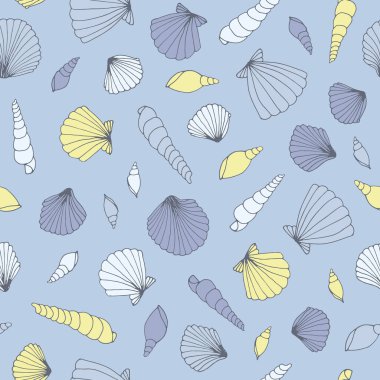 deniz kabuğu desen.