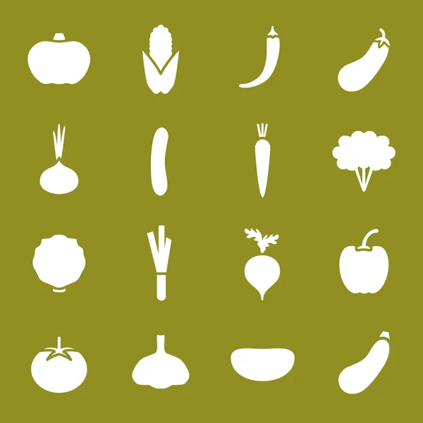 Iconos vegetales . — Archivo Imágenes Vectoriales