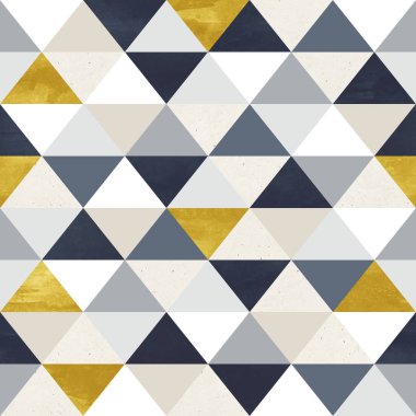 üçgenler ile geometrik desen 