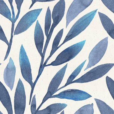 Dikişsiz suluboya çiçek desenli