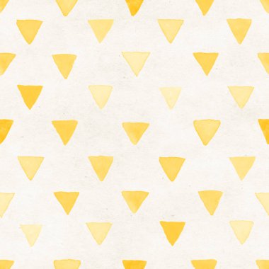 desen sarı üçgen ile