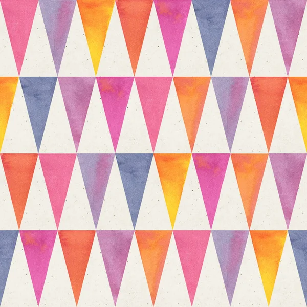 Pattern with colorful triangles — Stock Photo, Image