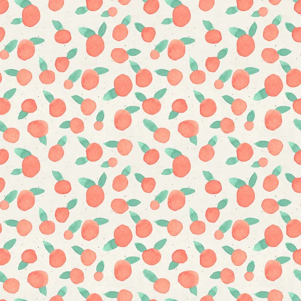 붉은 과일 패턴 — 스톡 사진