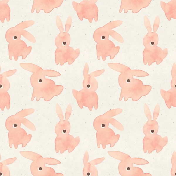 Background with cute rabbits — Stock Photo, Image