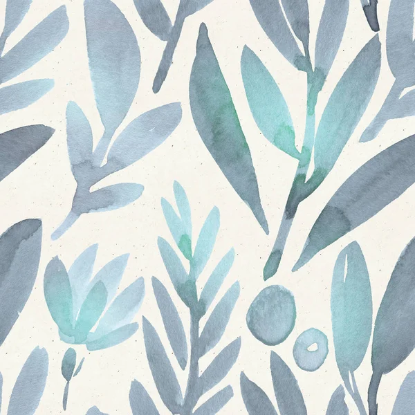 Seamless watercolor floral pattern