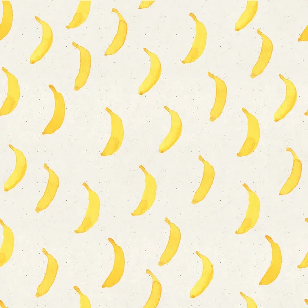 Motif avec bananes jaunes — Photo