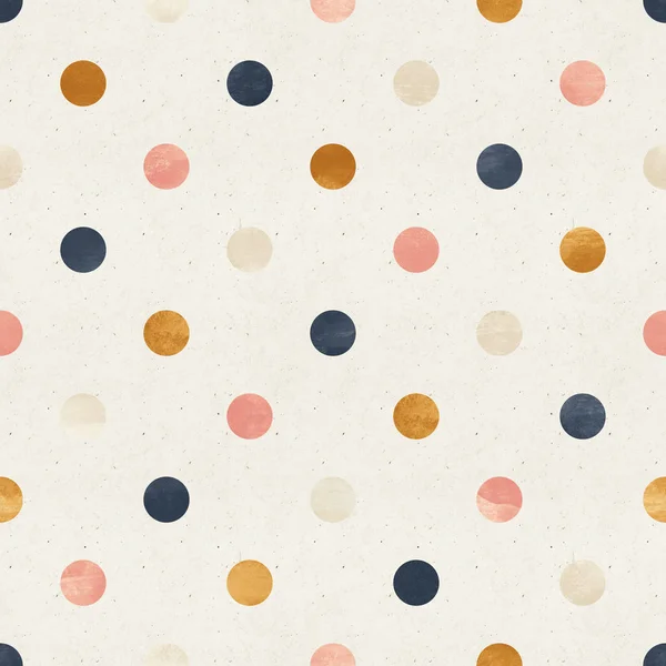 Seamless polka pattern — Stock Photo, Image