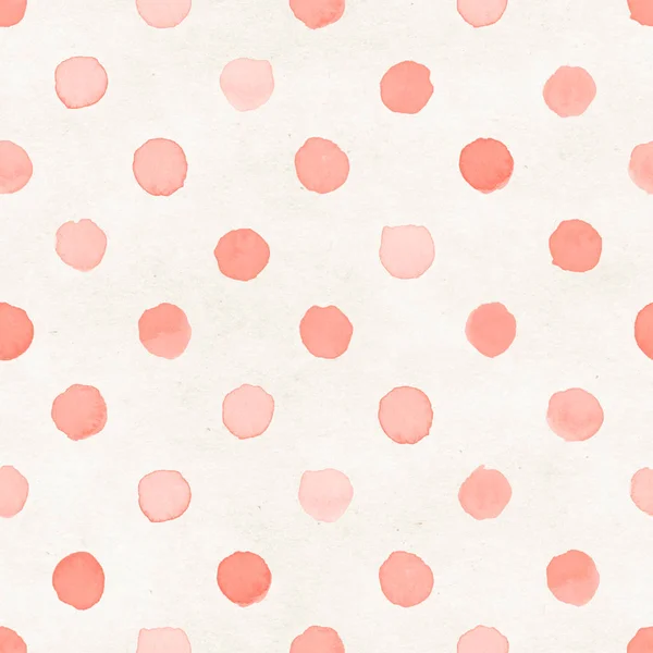 Watercolor pattern with color dots — Stock Photo, Image