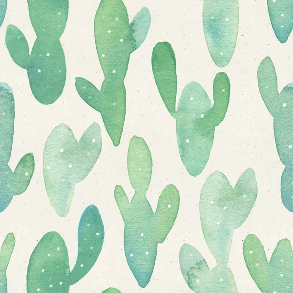 Pattern with cactus flowers — Stock Photo, Image