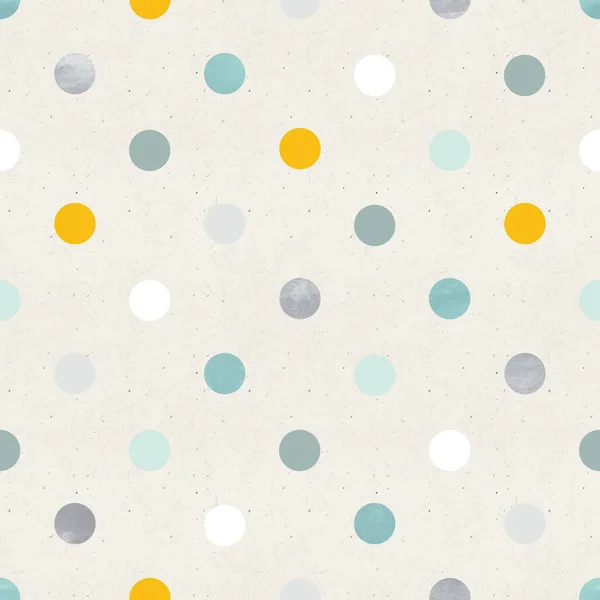 Seamless polka pattern — Stock Photo, Image