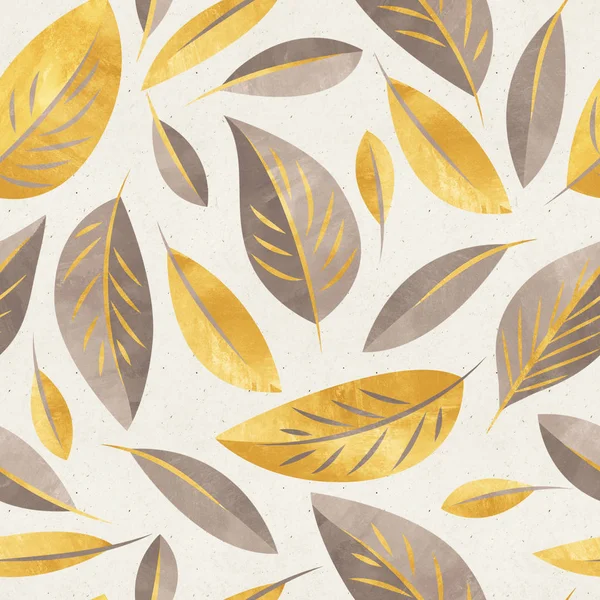 Pattern with fall flowers — Stock Photo, Image