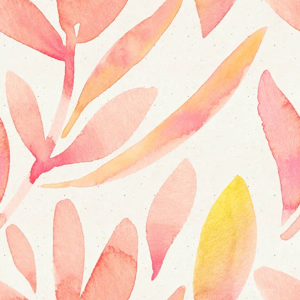 Seamless watercolor floral pattern — Stock Photo, Image