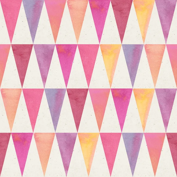 Mönster med färgglada trianglar — Stockfoto
