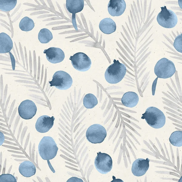 Seamless watercolor floral pattern — Stock Photo, Image