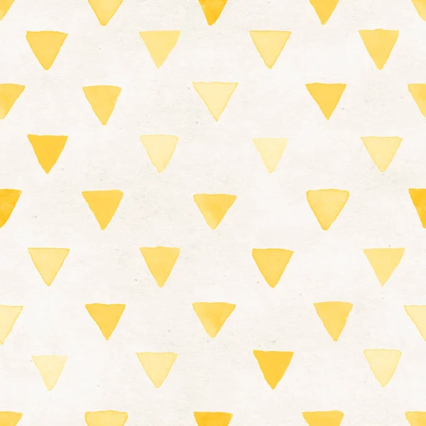 Patrón con triángulos amarillos — Foto de Stock