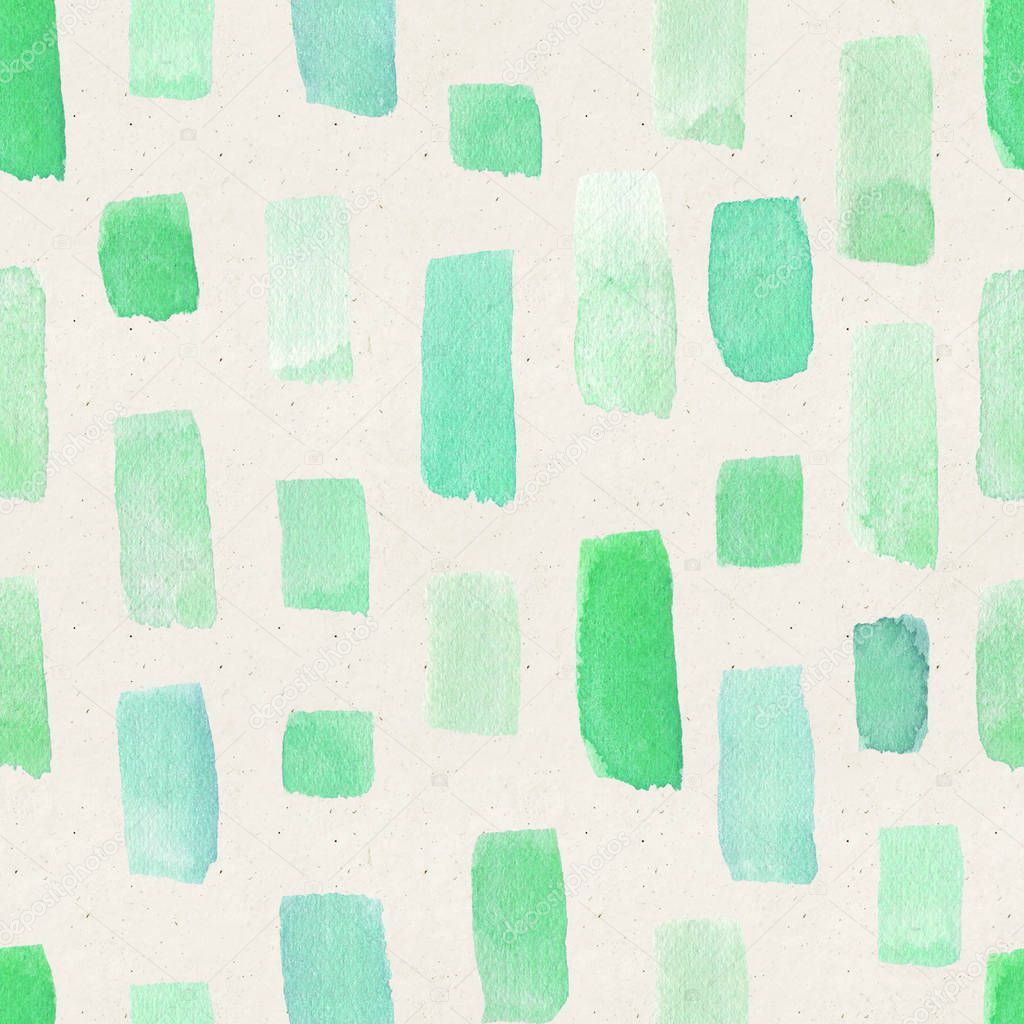 pattern with green strokes