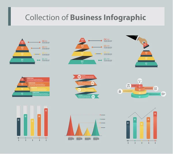 พีระมิดการตลาด - เวกเตอร์ Infographic — ภาพถ่ายสต็อก