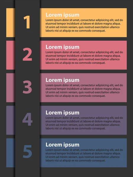 iş infographics illüstrasyon vektör.