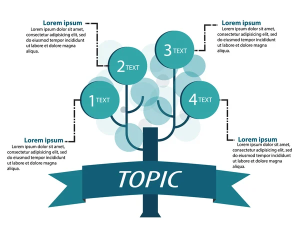 iş infographics illüstrasyon vektör.