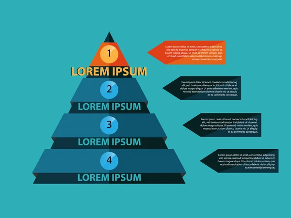 iş infographics illüstrasyon vektör.