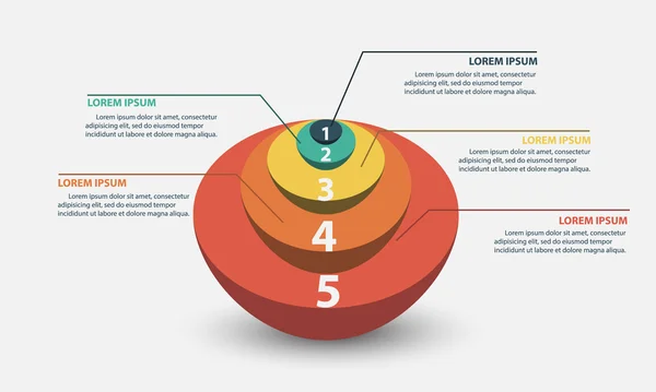 iş infographics illüstrasyon vektör.