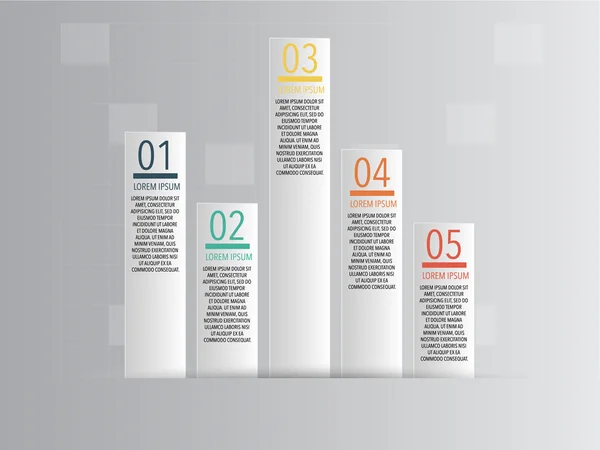 iş infographics illüstrasyon vektör.