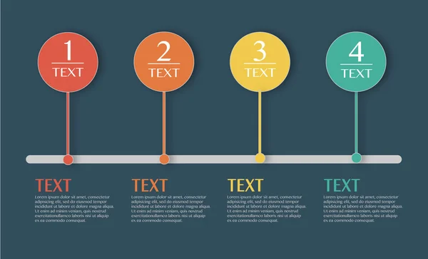 iş infographics illüstrasyon vektör.