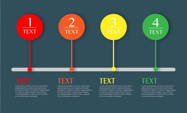 iş infographics illüstrasyon vektör.