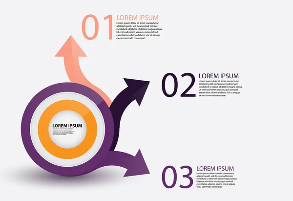 iş infographics illüstrasyon vektör.