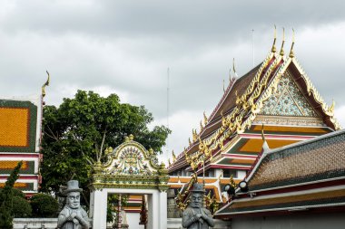 Wat Pho Tapınağı Bangkok Tayland mimari 4