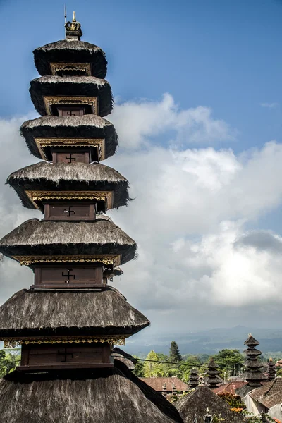 Pura besakih μητέρα μεγάλο ναό Μπαλί Ινδονησία — Φωτογραφία Αρχείου