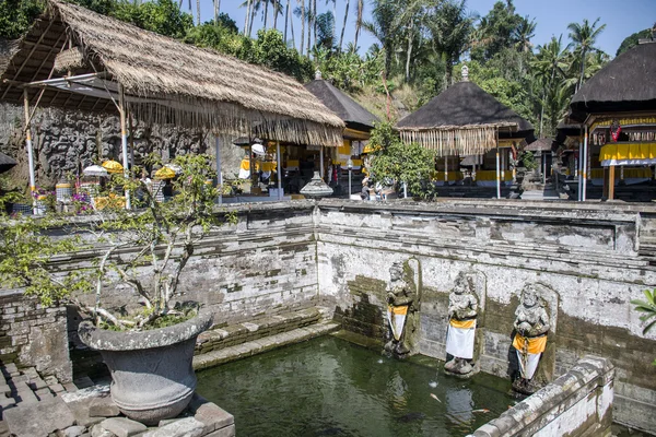 Bali Elephant Cave w Ubud Goa Gajah świątyni 2 — Zdjęcie stockowe