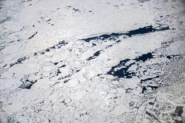 Повітряні Гренландії білий льоду краєвид гір 3 — стокове фото