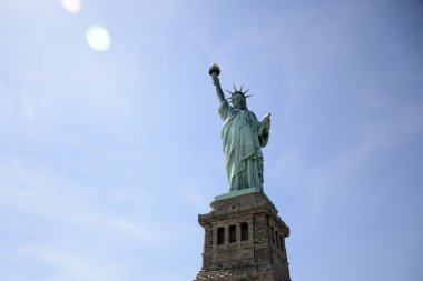 Statue of Liberty New York Skyline anıt 8